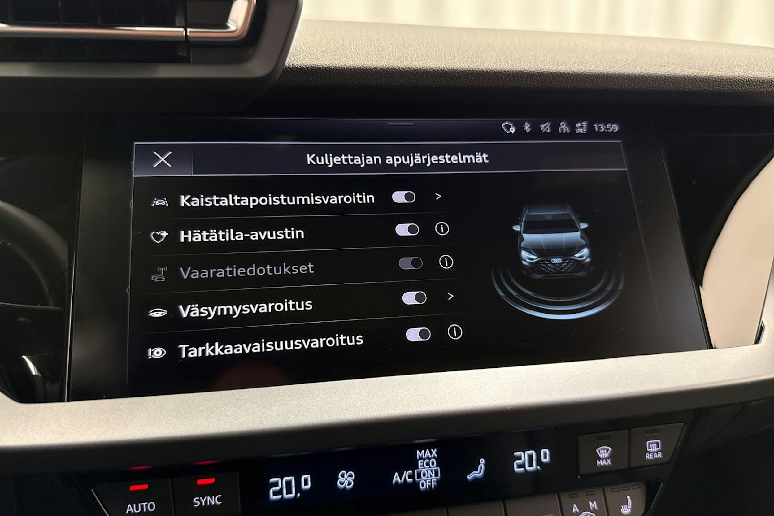 musta Audi A3 2026 kuva 27.