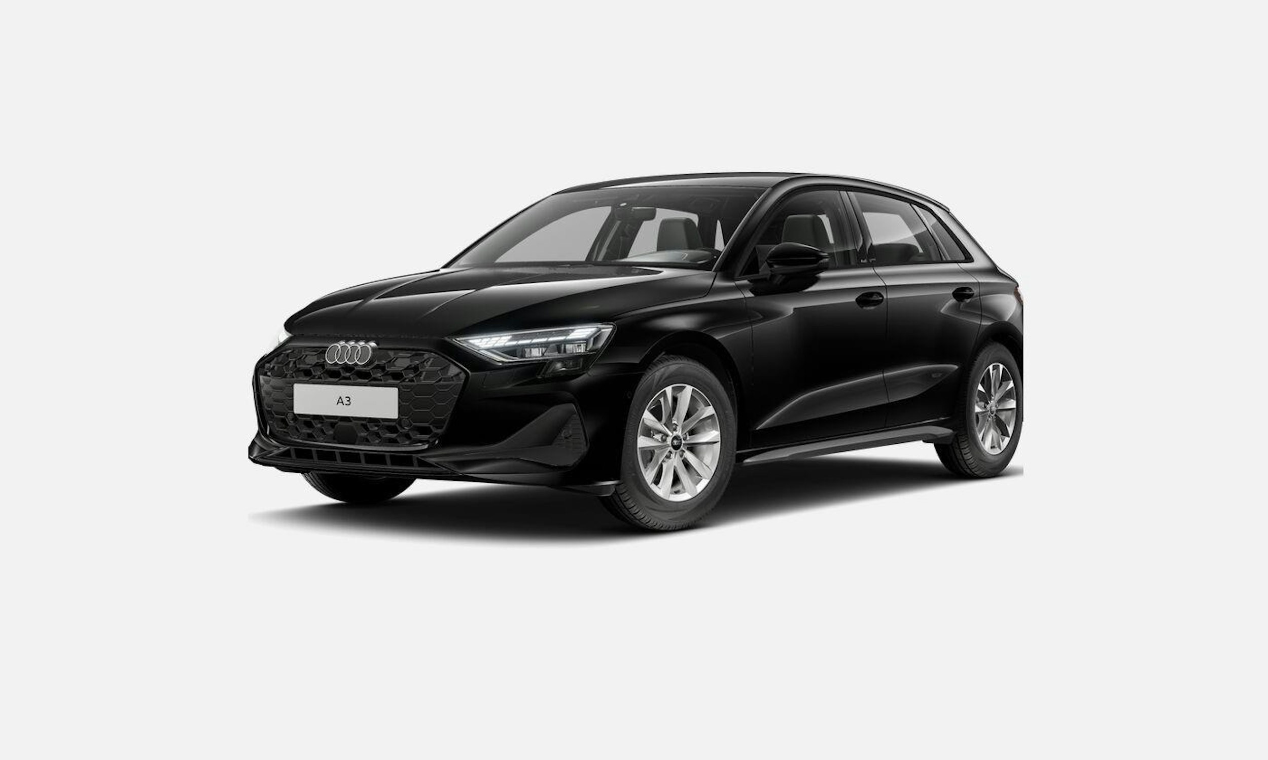 musta Audi A3 2026 kuva 1.