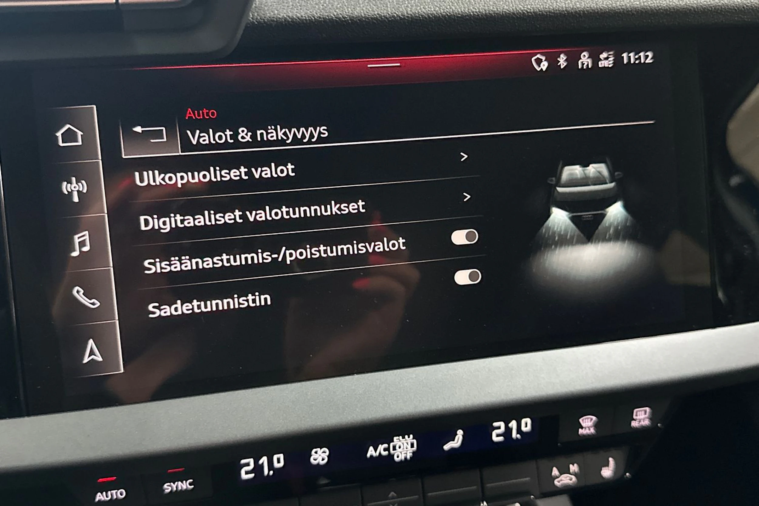 met. sininen Audi A3 2026 kuva 19.