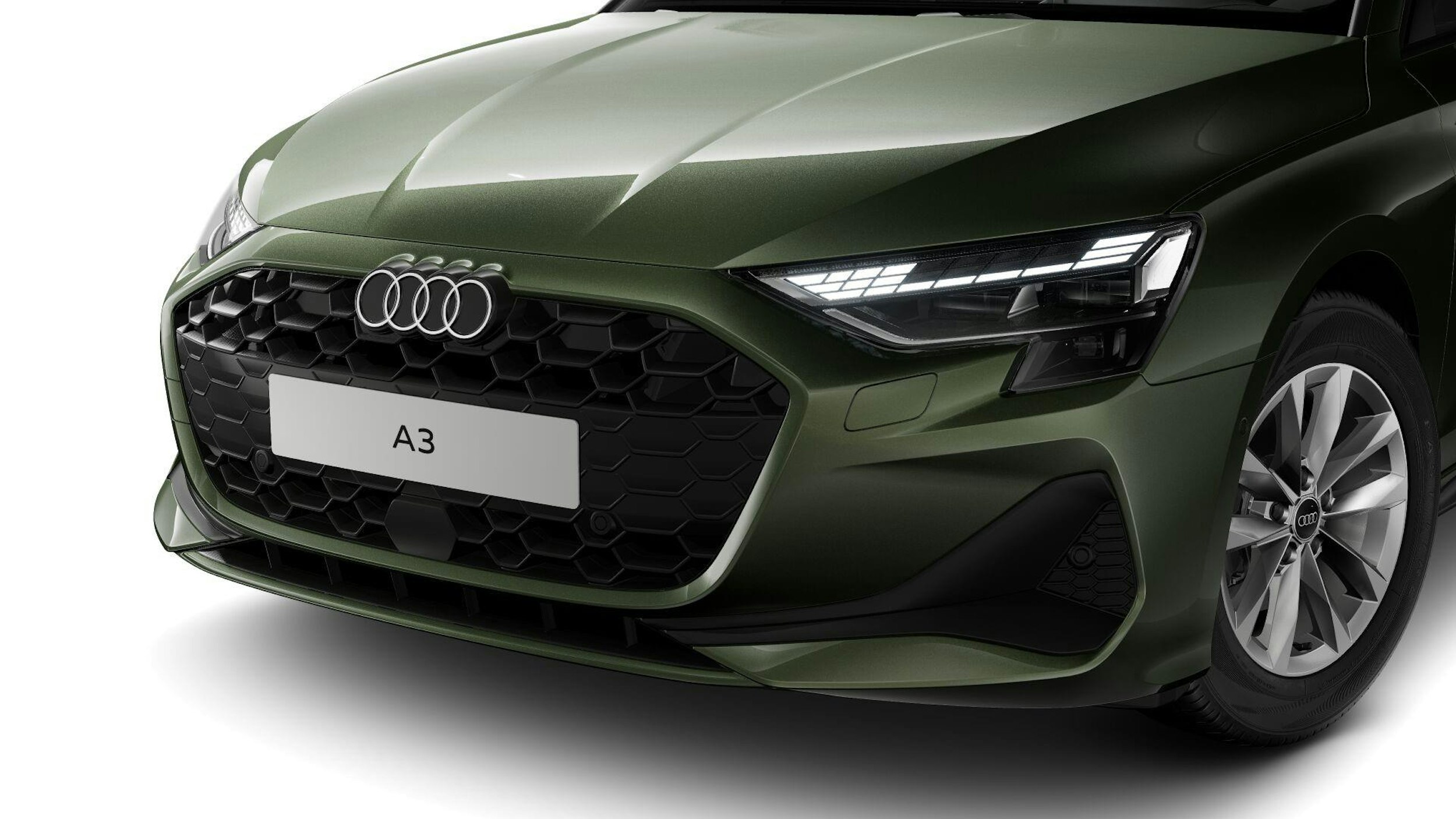 district vihreä Audi A3 2026 kuva 9.