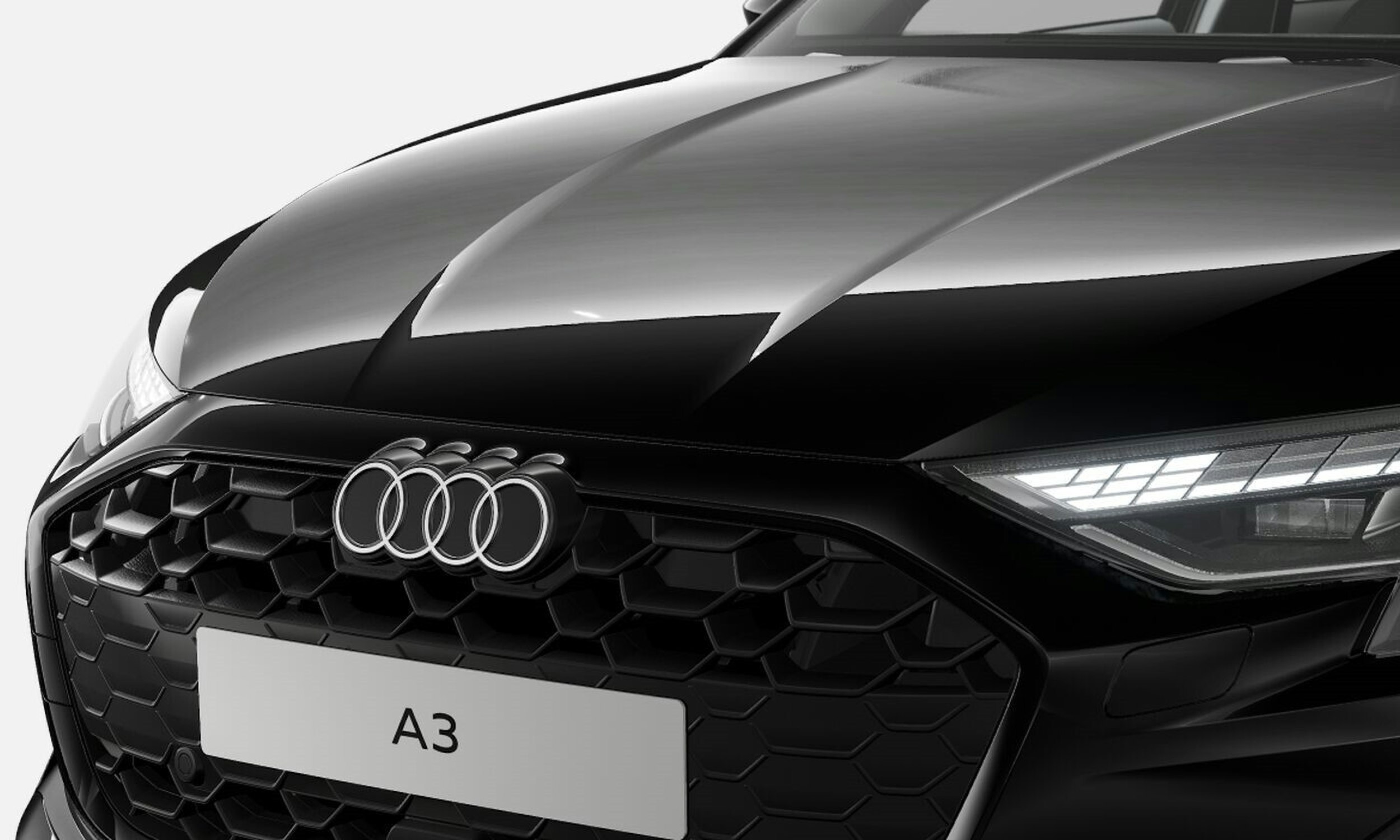 musta Audi A3 2026 kuva 8.