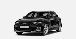 musta Audi A3 2026 kuva 1.