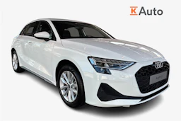 valkoinen Audi A3 2026 kuva 1.