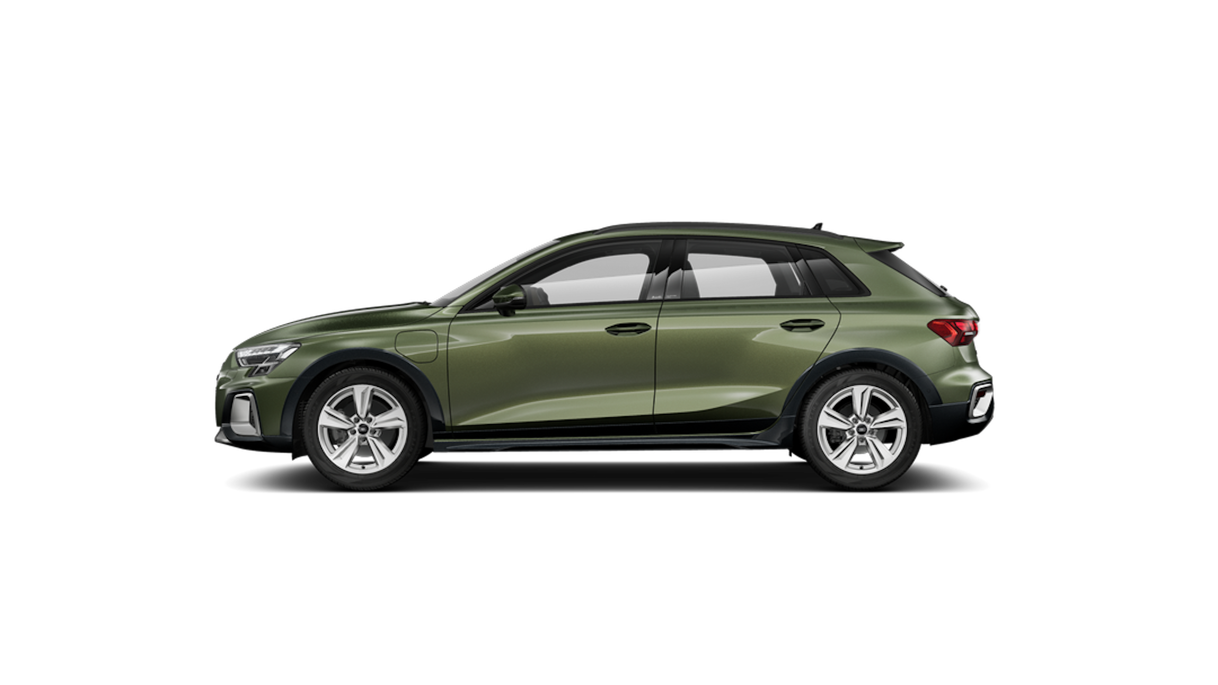 District-vihreä, metalliväri Audi A3 allstreet 2025 kuva 2.