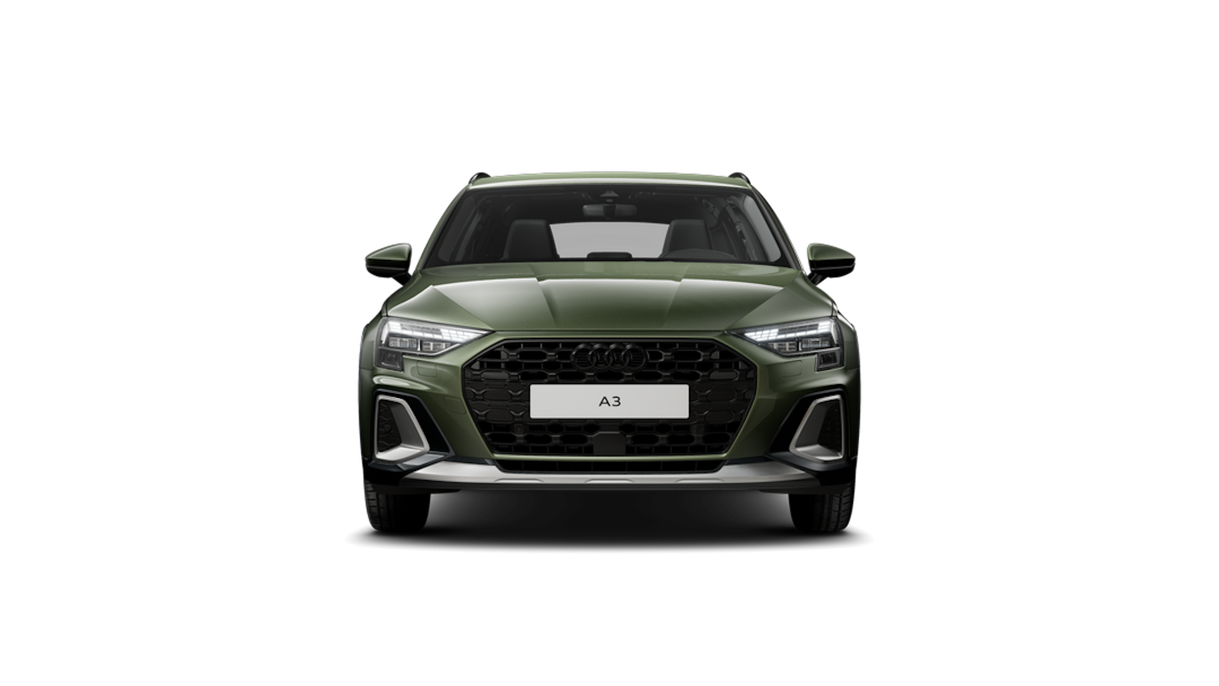 District-vihreä, metalliväri Audi A3 allstreet 2025 kuva 3.