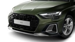District-vihreä, metalliväri Audi A3 allstreet 2025 kuva 6.