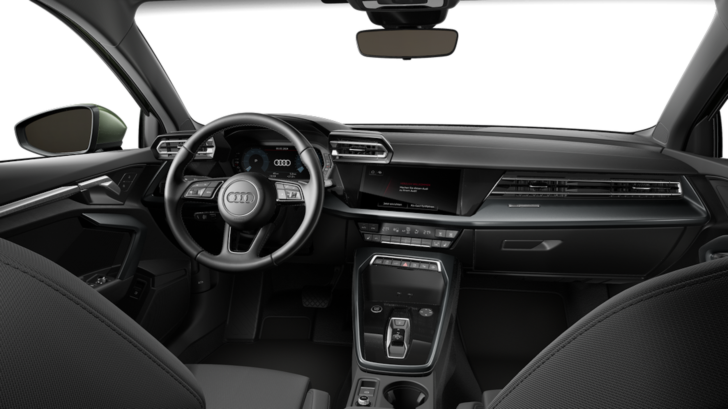 District-vihreä, metalliväri Audi A3 allstreet 2025 kuva 7.