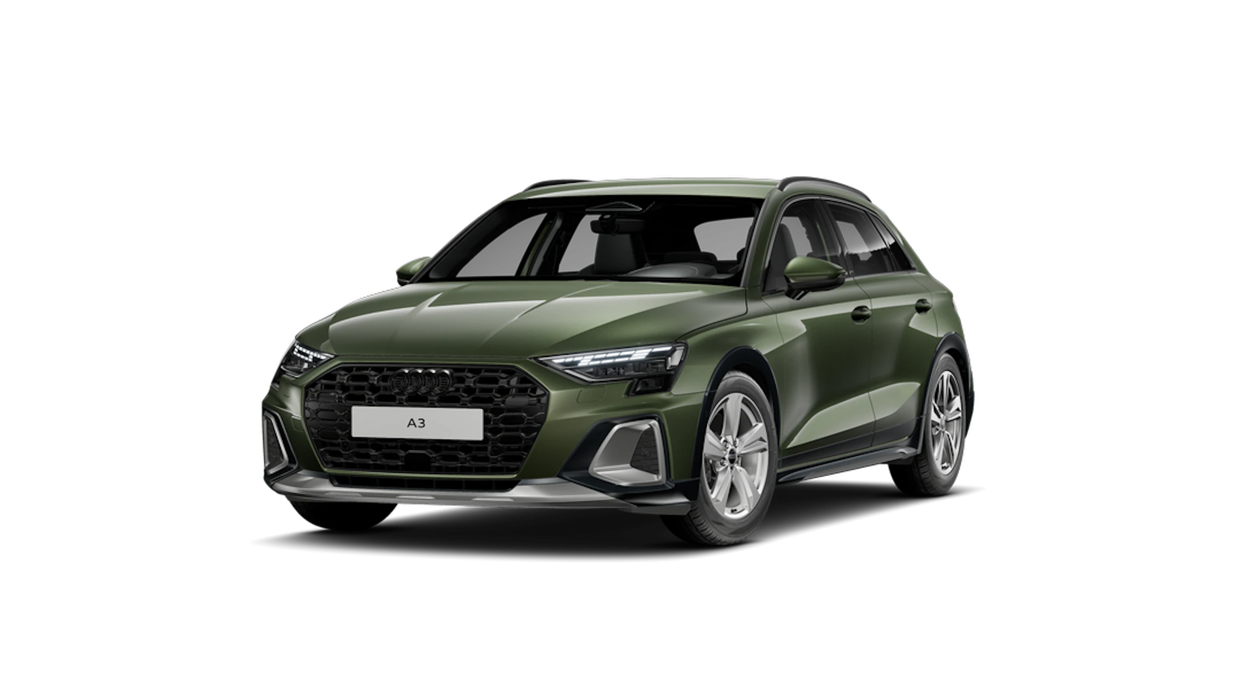 District-vihreä, metalliväri Audi A3 allstreet 2026 kuva 1.