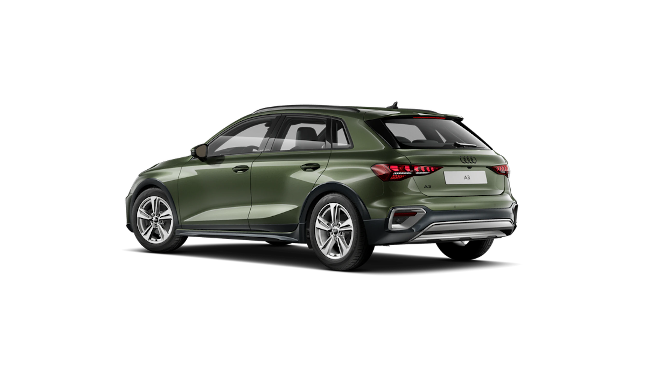 District-vihreä, metalliväri Audi A3 allstreet 2026 kuva 4.