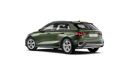 District-vihreä, metalliväri Audi A3 allstreet 2026 kuva 4.