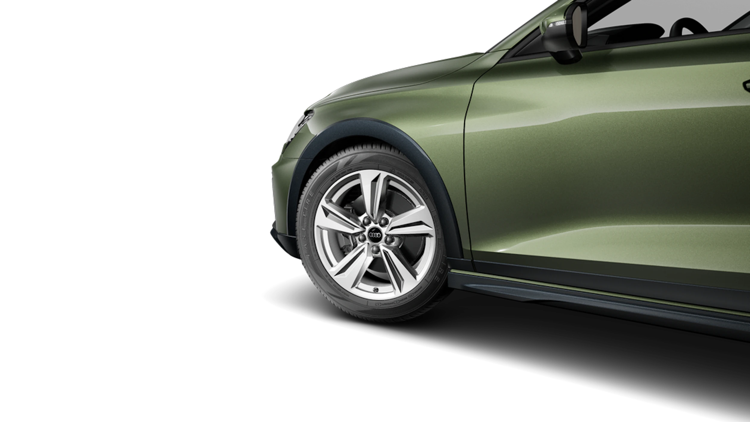 District-vihreä, metalliväri Audi A3 allstreet 2026 kuva 10.