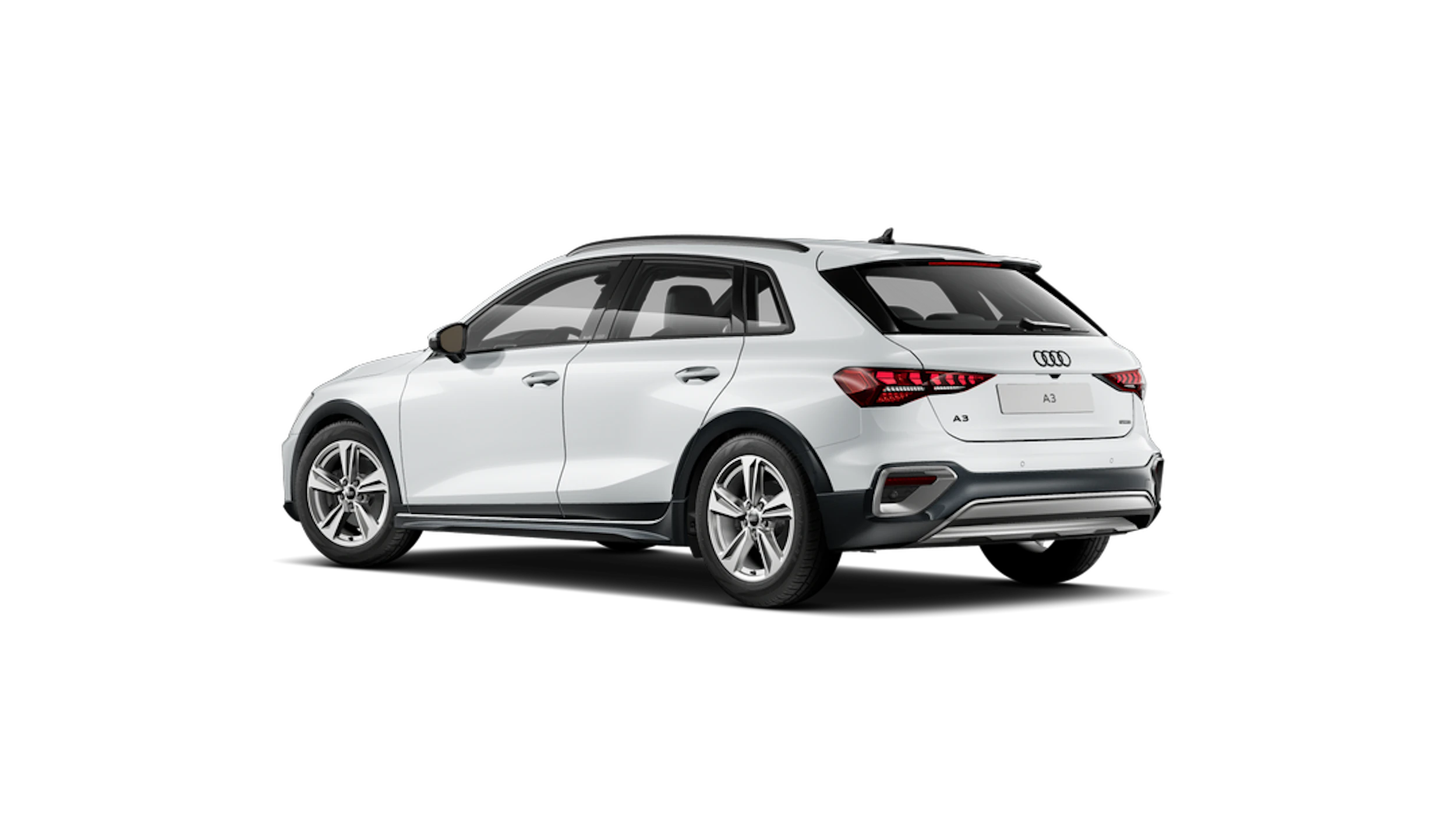 Jäätikönvalkoinen, metalliväri Audi A3 allstreet 2026 kuva 4.
