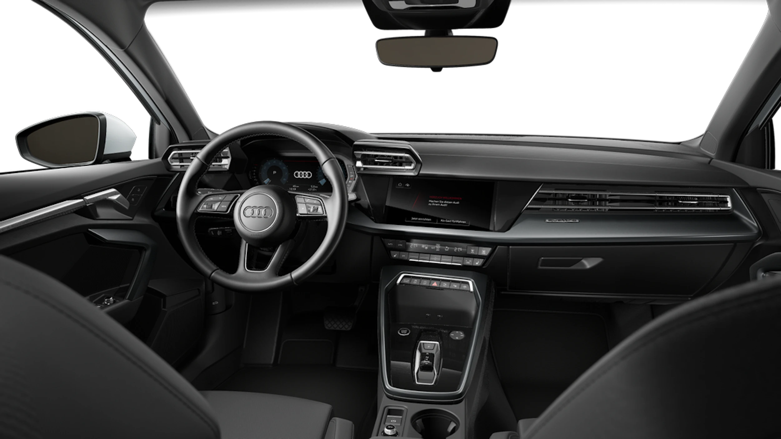 Jäätikönvalkoinen, metalliväri Audi A3 allstreet 2026 kuva 7.
