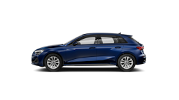Navarra-sininen, metalliväri Audi A3 Sportback 2025 kuva 2.