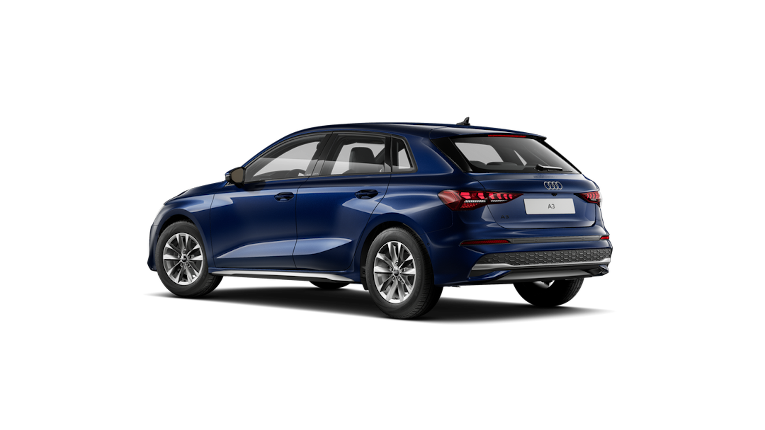 Navarra-sininen, metalliväri Audi A3 Sportback 2025 kuva 4.