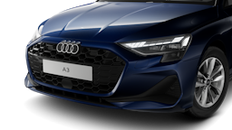 Navarra-sininen, metalliväri Audi A3 Sportback 2025 kuva 6.