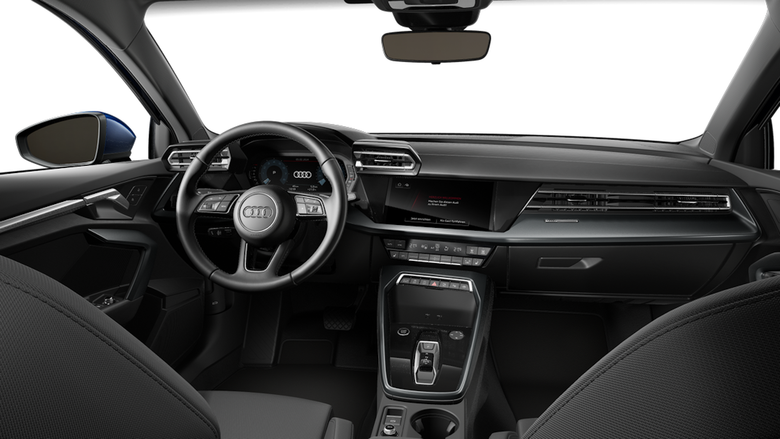 Navarra-sininen, metalliväri Audi A3 Sportback 2025 kuva 7.
