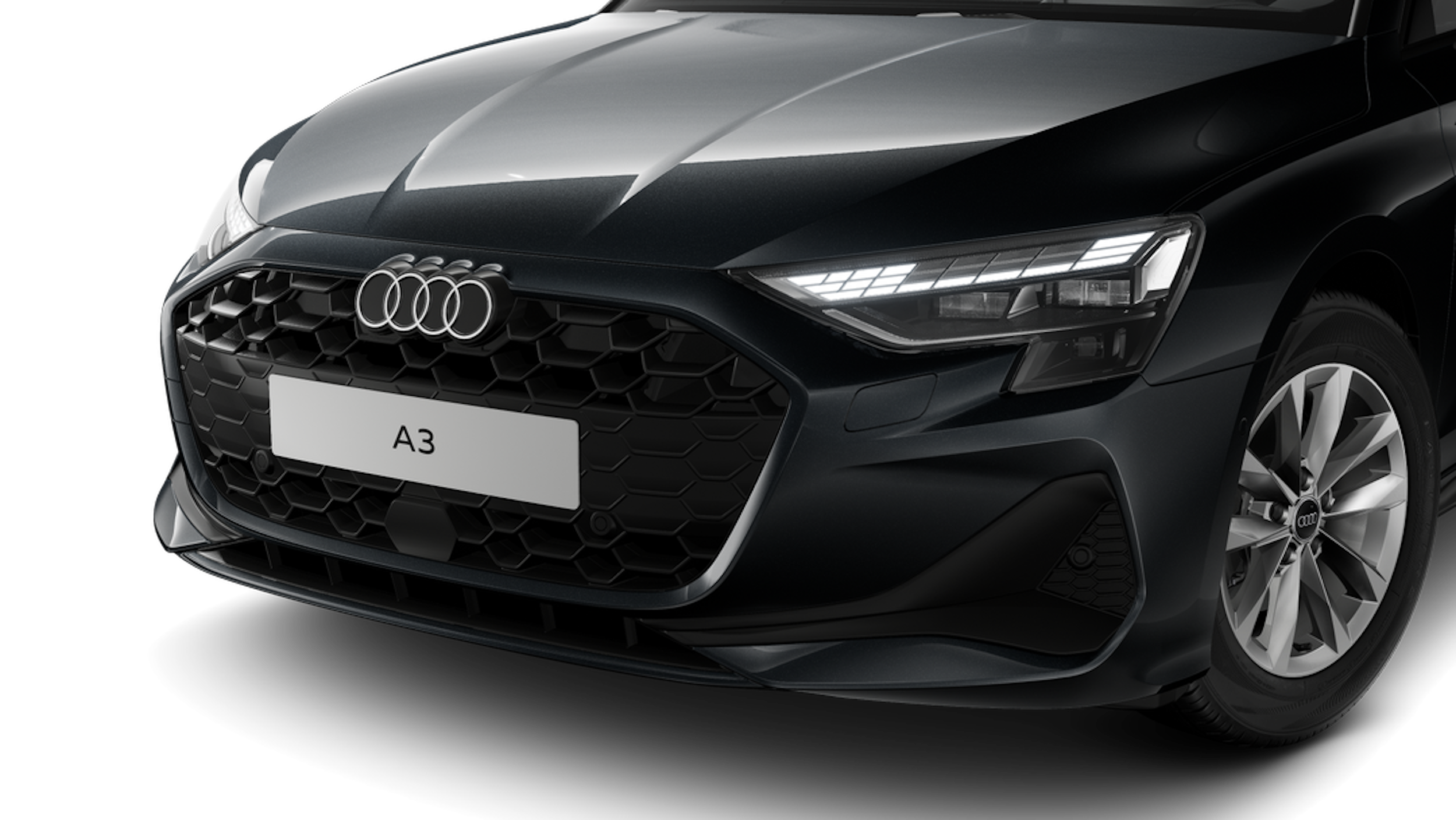 Manhattan-harmaa, metalliväri Audi A3 Sportback 2025 kuva 6.