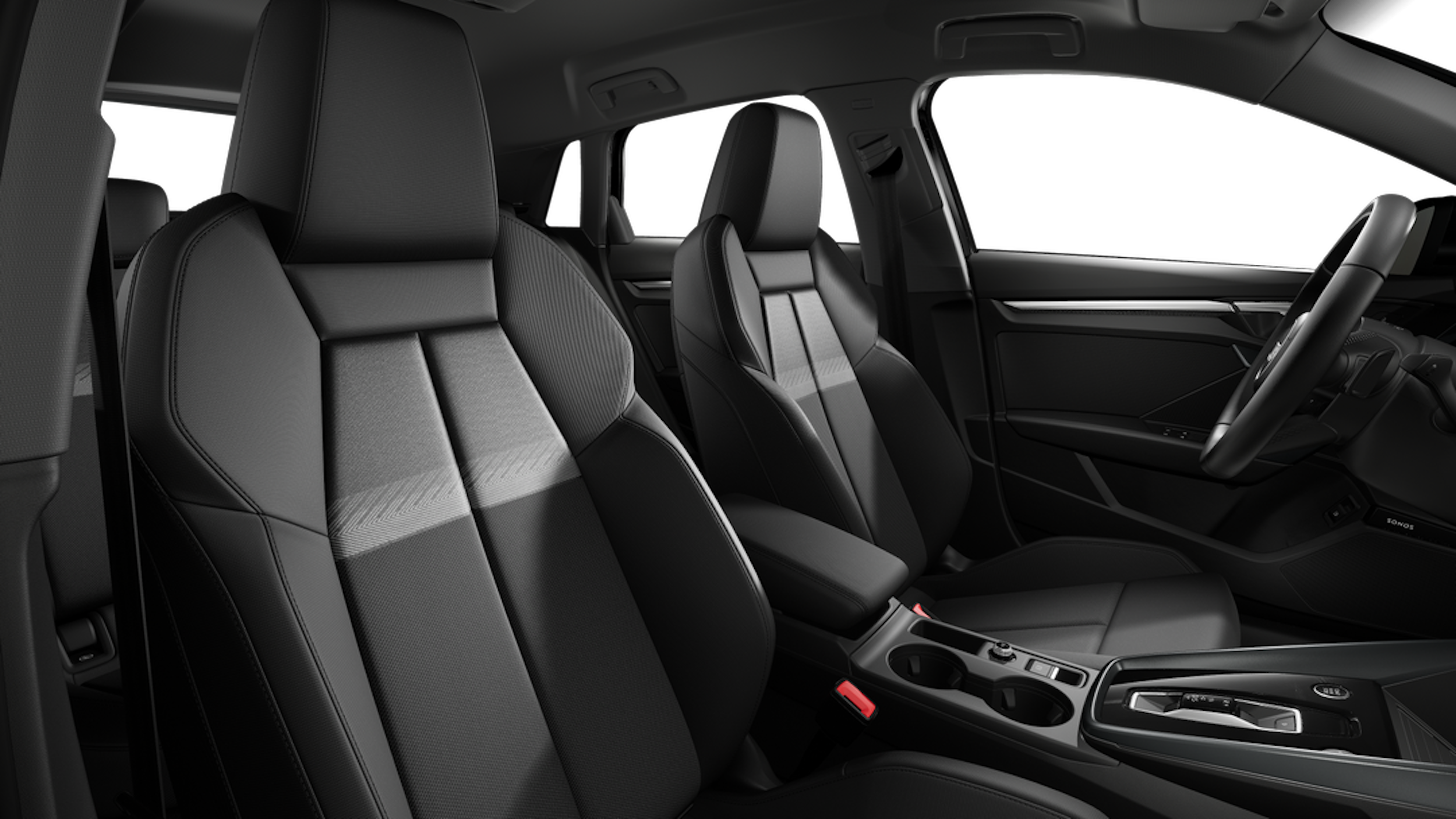 Briljantinmusta Audi A3 Sportback 2025 kuva 8.