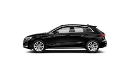 Briljantinmusta Audi A3 Sportback 2025 kuva 2.