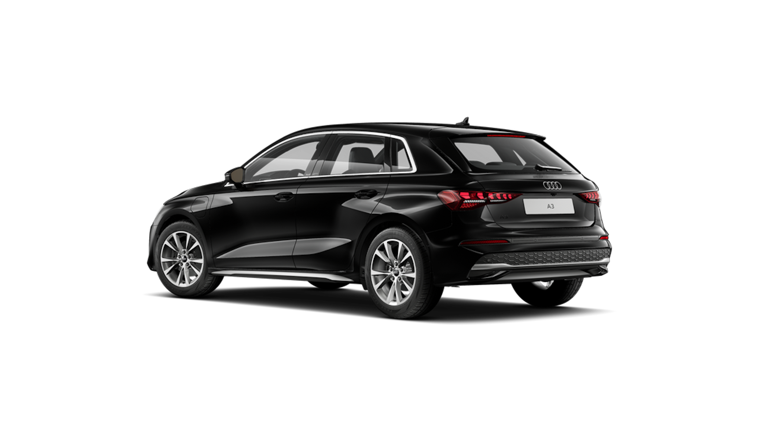 Briljantinmusta Audi A3 Sportback 2025 kuva 4.