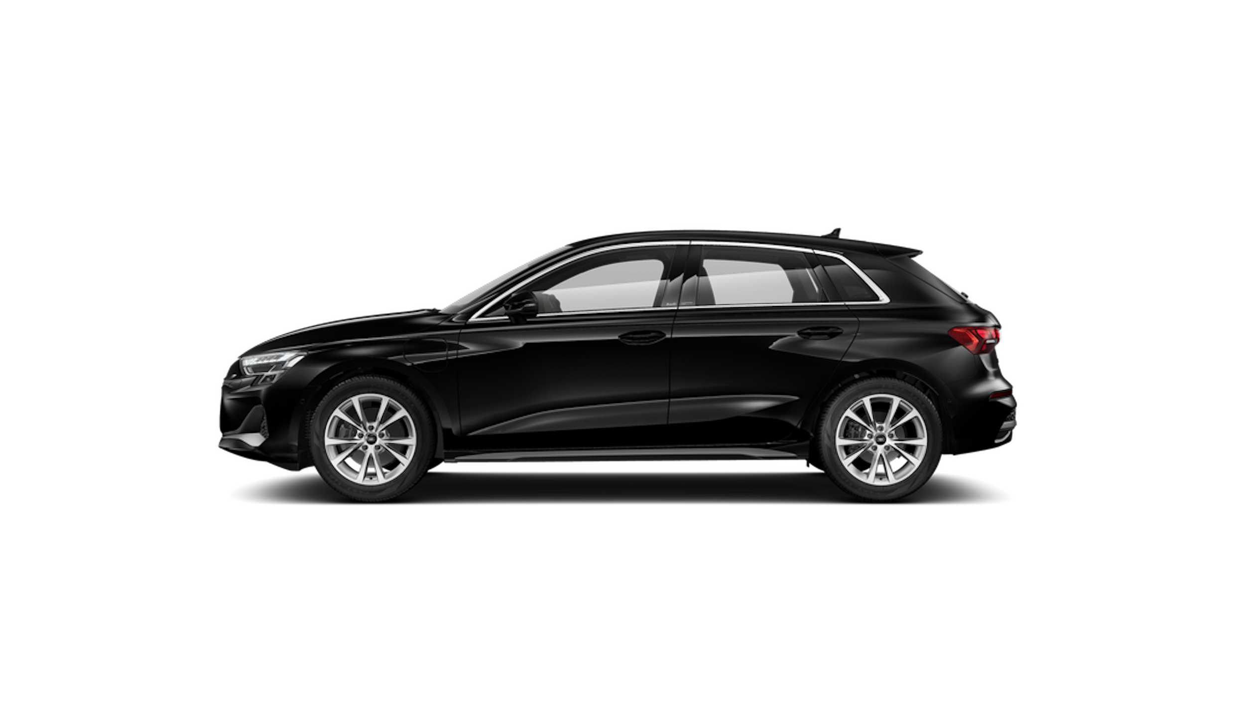 Briljantinmusta Audi A3 Sportback 2025 kuva 2.