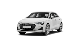 Arkona-valkoinen Audi A3 Sportback 2025 kuva 1.