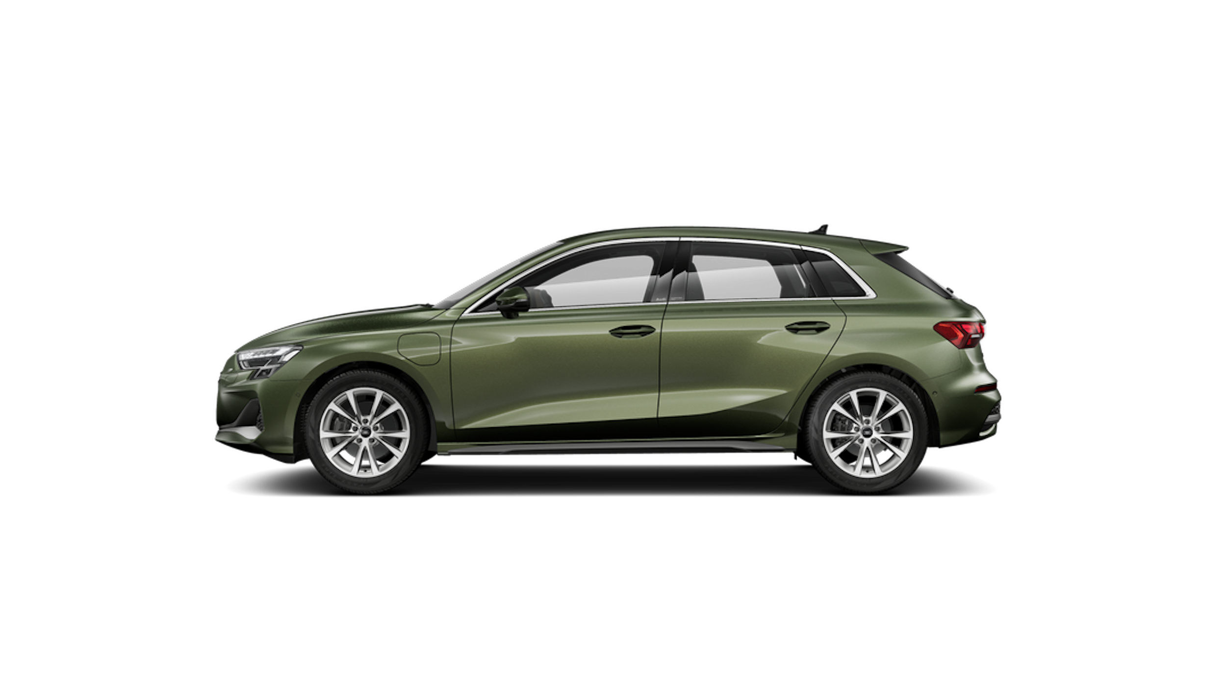 District-vihreä, metalliväri Audi A3 Sportback 2025 kuva 2.