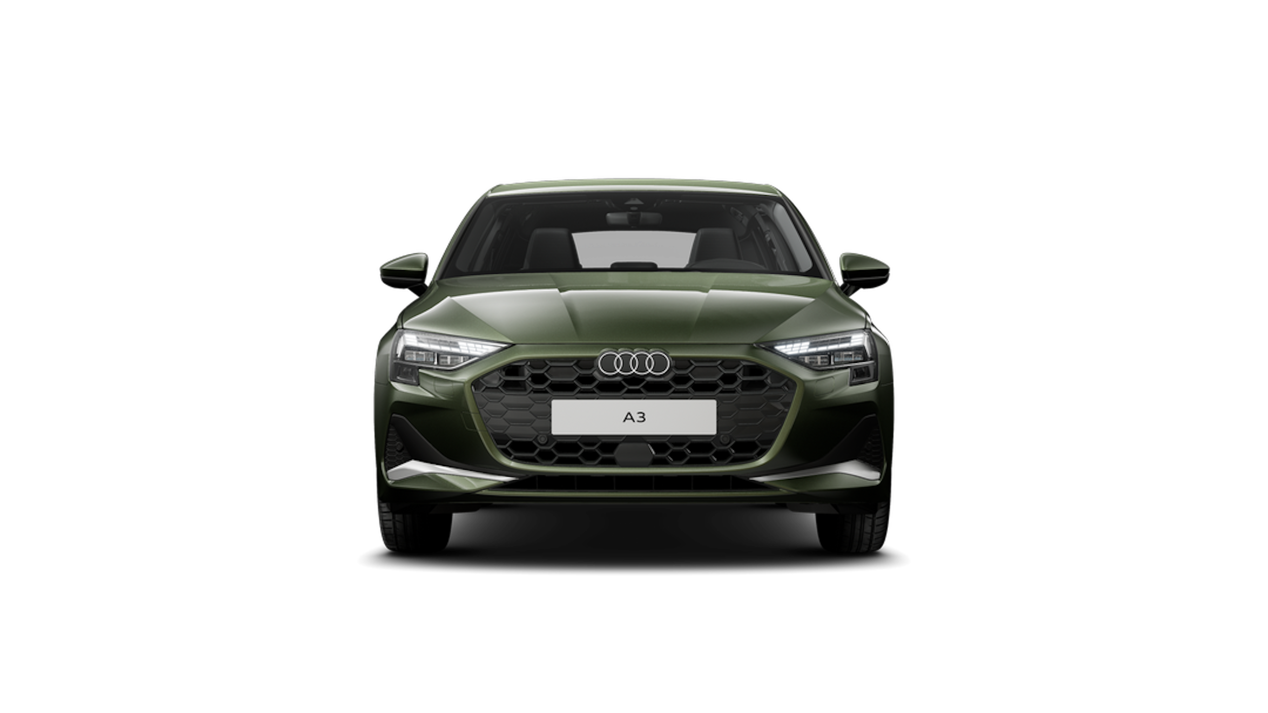 District-vihreä, metalliväri Audi A3 Sportback 2025 kuva 3.