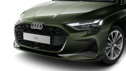 District-vihreä, metalliväri Audi A3 Sportback 2025 kuva 6.