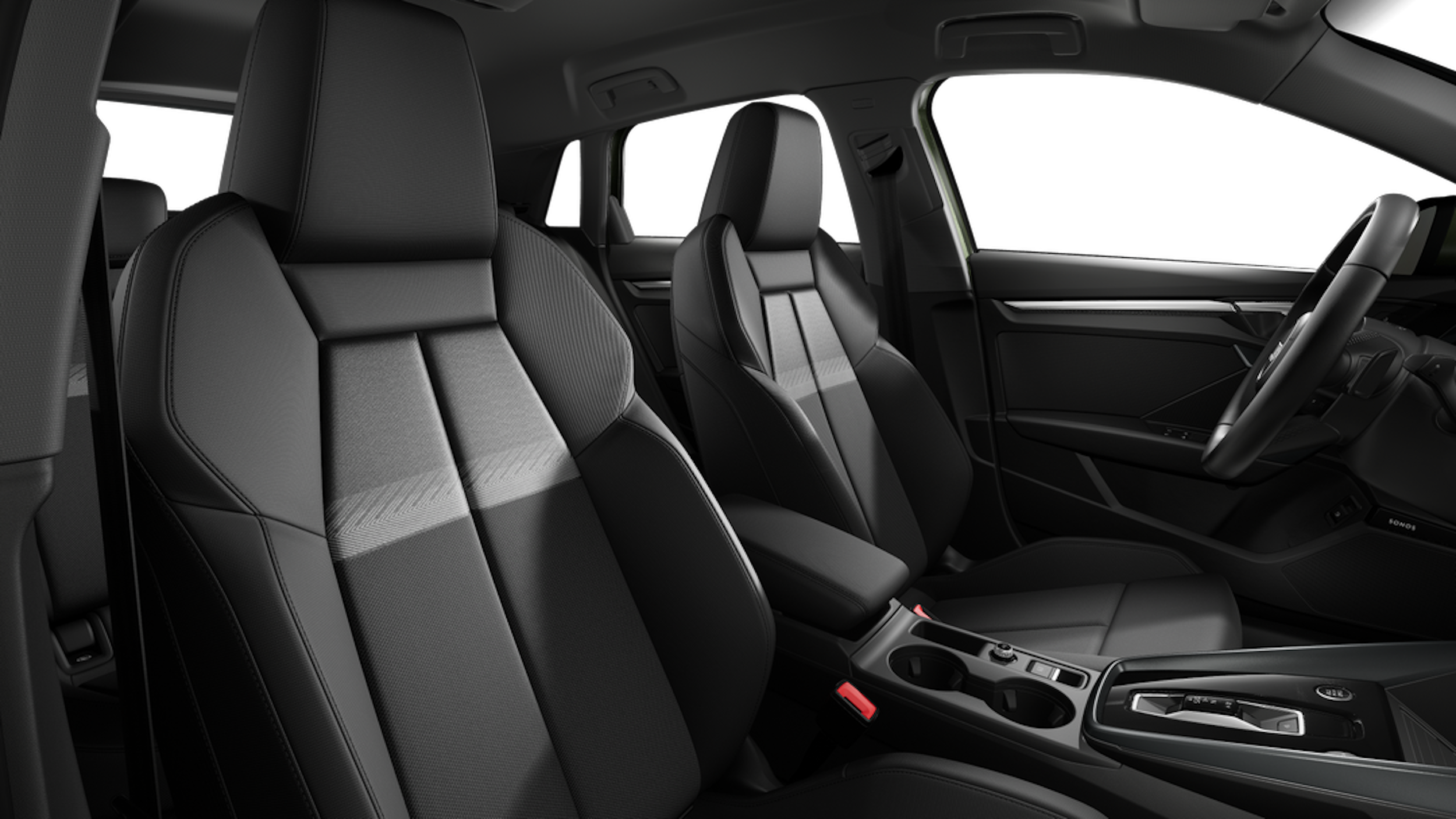District-vihreä, metalliväri Audi A3 Sportback 2025 kuva 8.