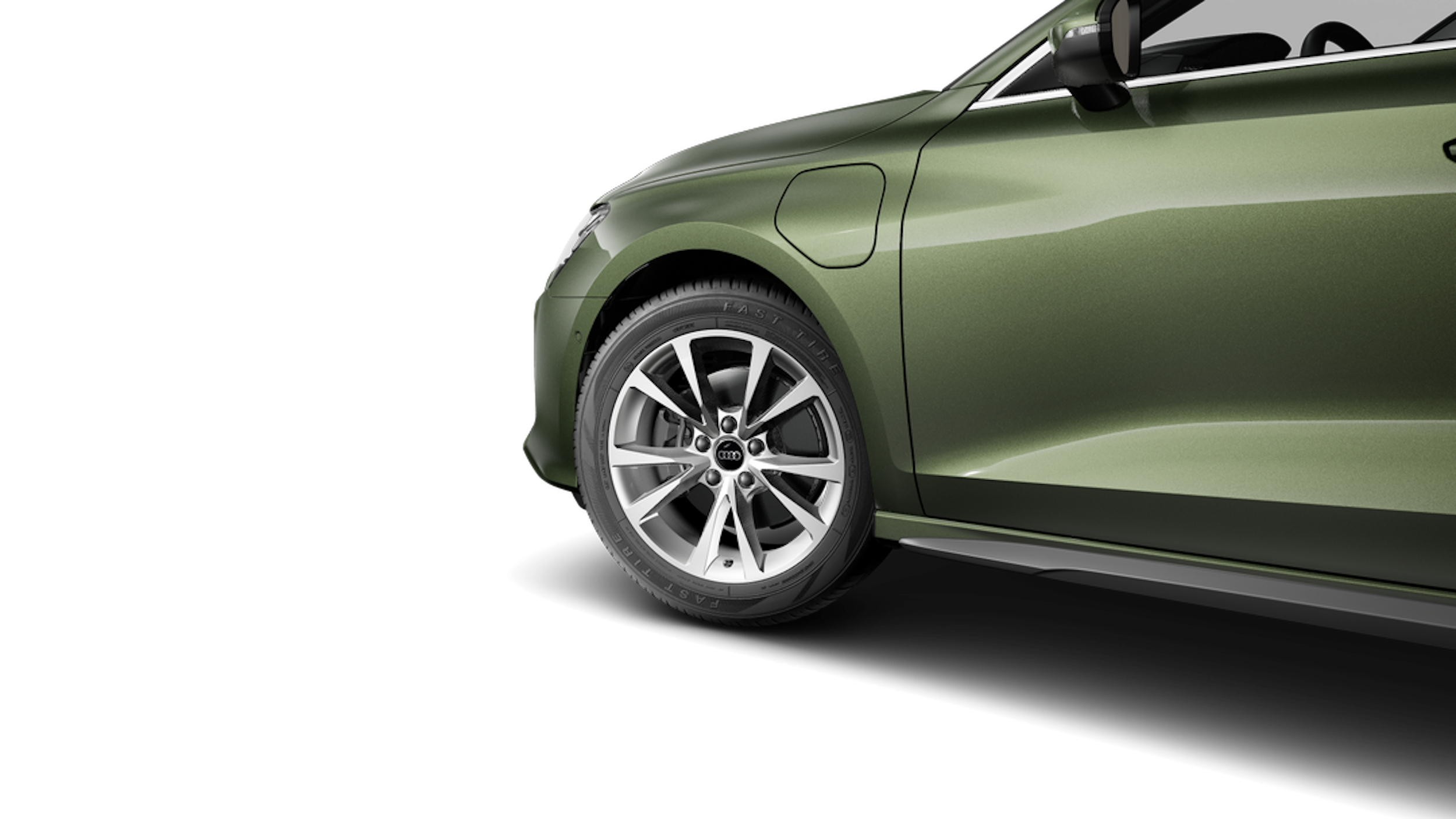 District-vihreä, metalliväri Audi A3 Sportback 2025 kuva 10.
