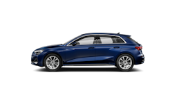 Navarra-sininen, metalliväri Audi A3 Sportback 2025 kuva 2.