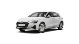 Valkoinen Audi A3 2025 kuva 1.