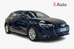 musta Audi A3 2025 kuva 1.