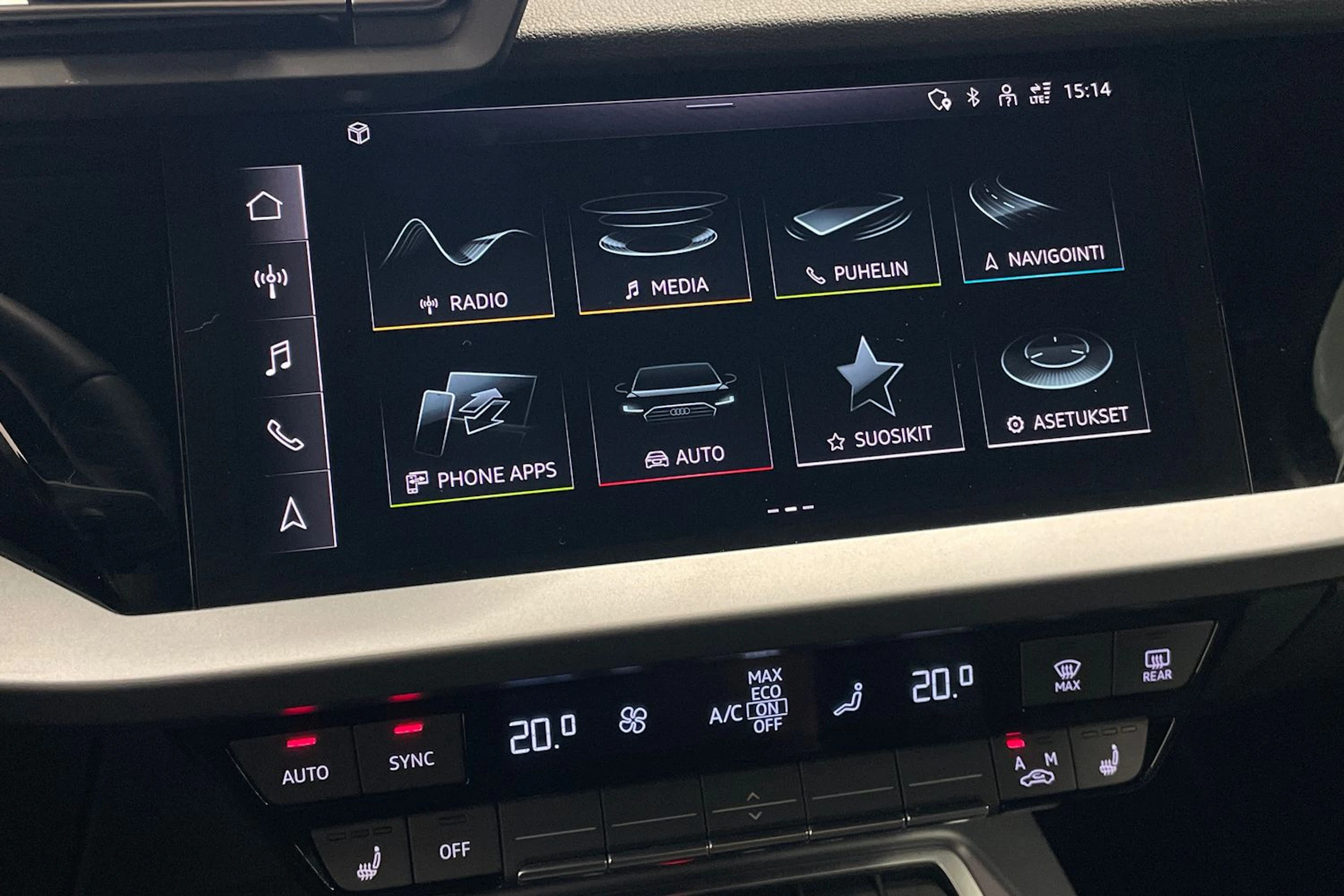 musta Audi A3 2025 kuva 18.