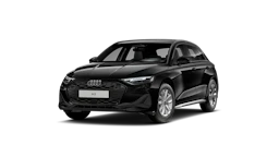 Mythos-musta, metalliväri Audi A3 Sportback 2026 kuva 1.