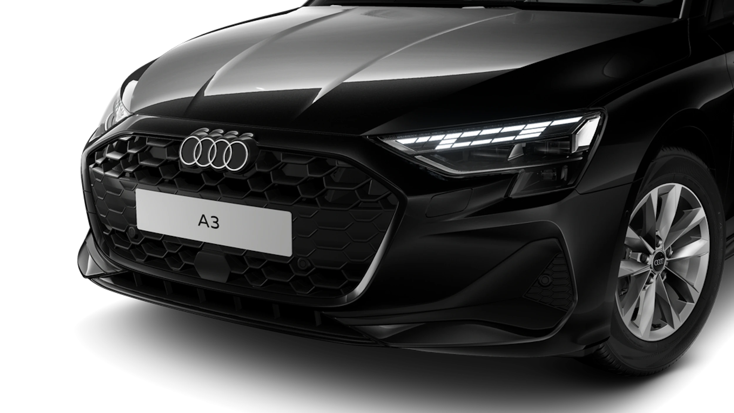 Mythos-musta, metalliväri Audi A3 Sportback 2026 kuva 6.
