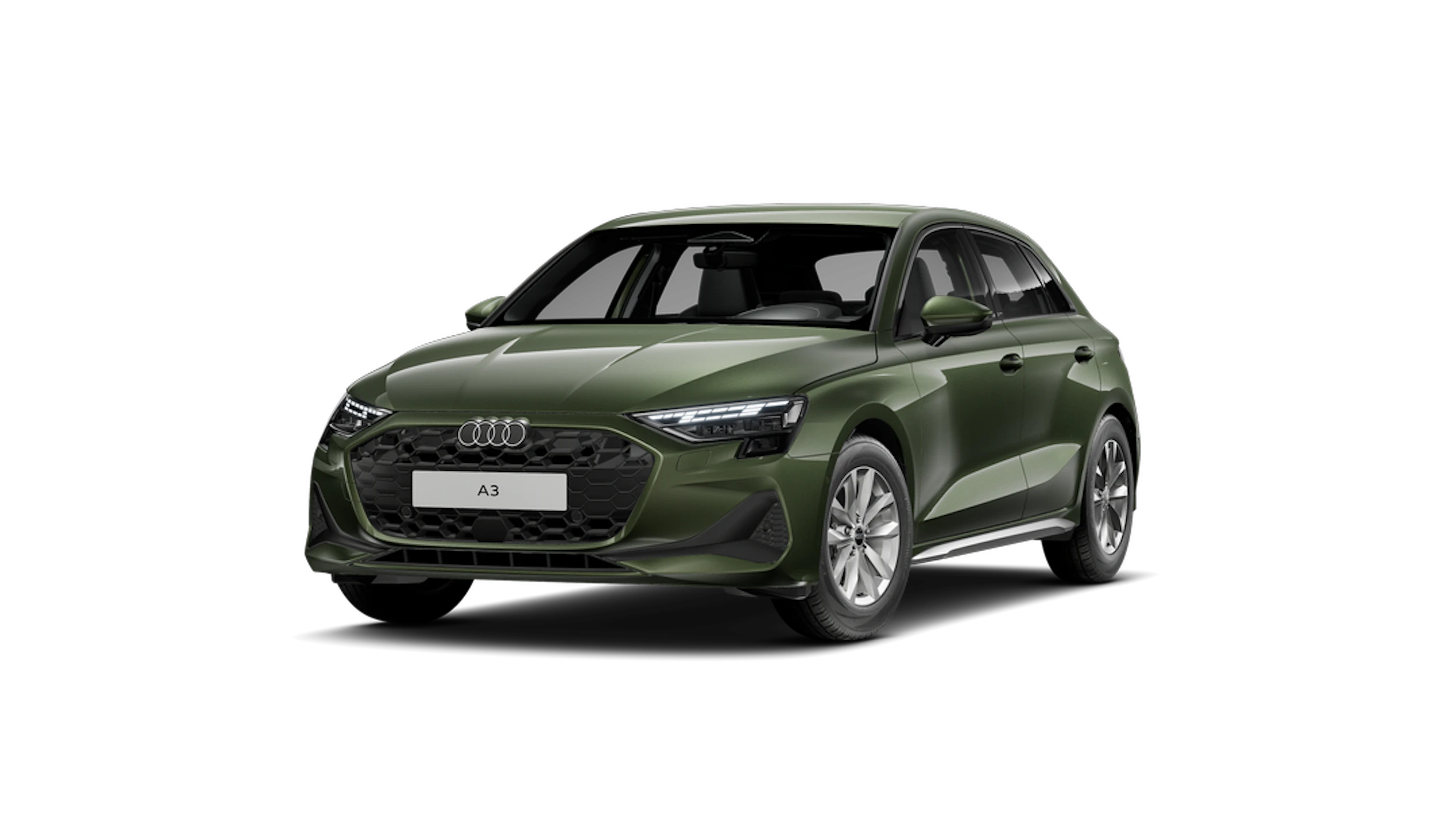 District-vihreä, metalliväri Audi A3 Sportback 2026 kuva 1.
