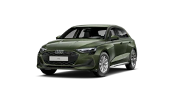 District-vihreä, metalliväri Audi A3 Sportback 2026 kuva 1.