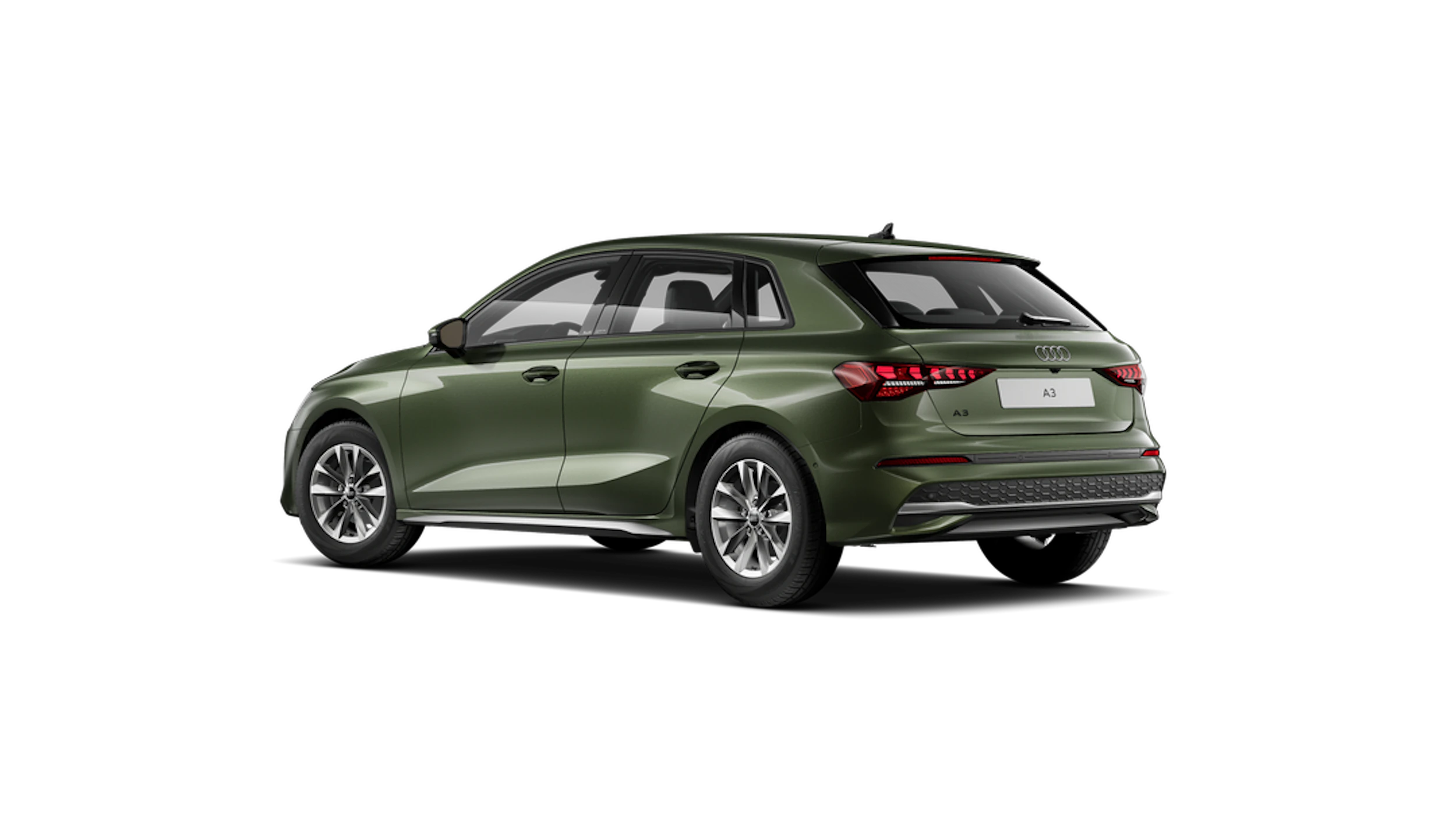 District-vihreä, metalliväri Audi A3 Sportback 2026 kuva 4.