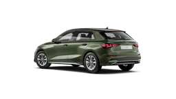 District-vihreä, metalliväri Audi A3 Sportback 2026 kuva 4.