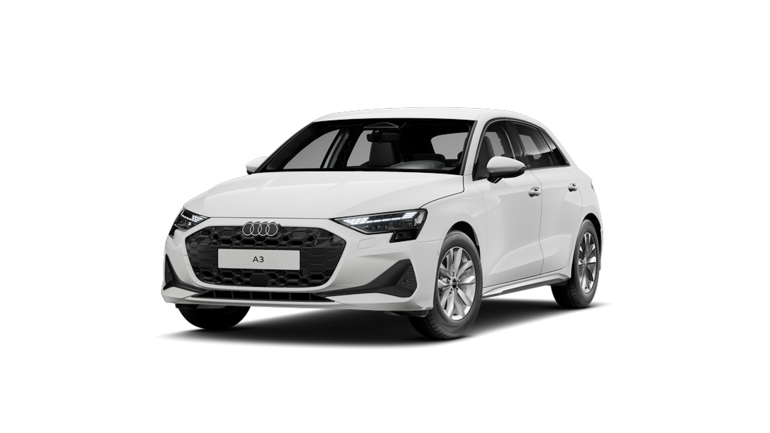 Arkona-valkoinen Audi A3 Sportback 2026 kuva 1.