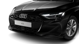 Briljantinmusta Audi A3 Sportback 2026 kuva 6.