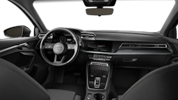 Briljantinmusta Audi A3 Sportback 2026 kuva 7.