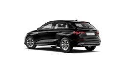 Briljantinmusta Audi A3 Sportback 2026 kuva 4.