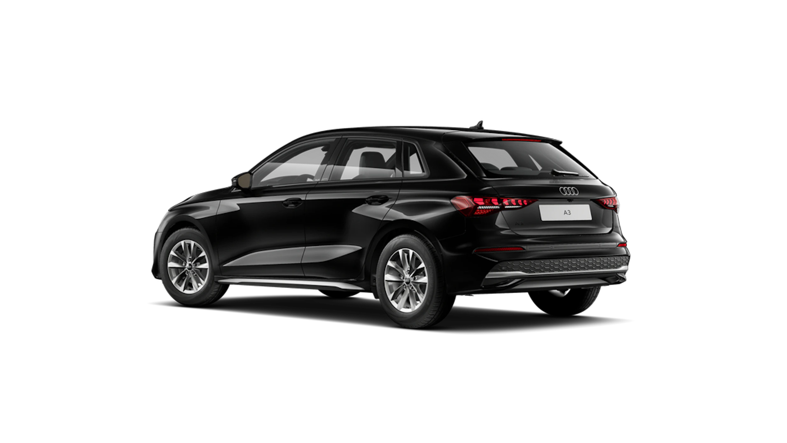 Briljantinmusta Audi A3 Sportback 2026 kuva 4.
