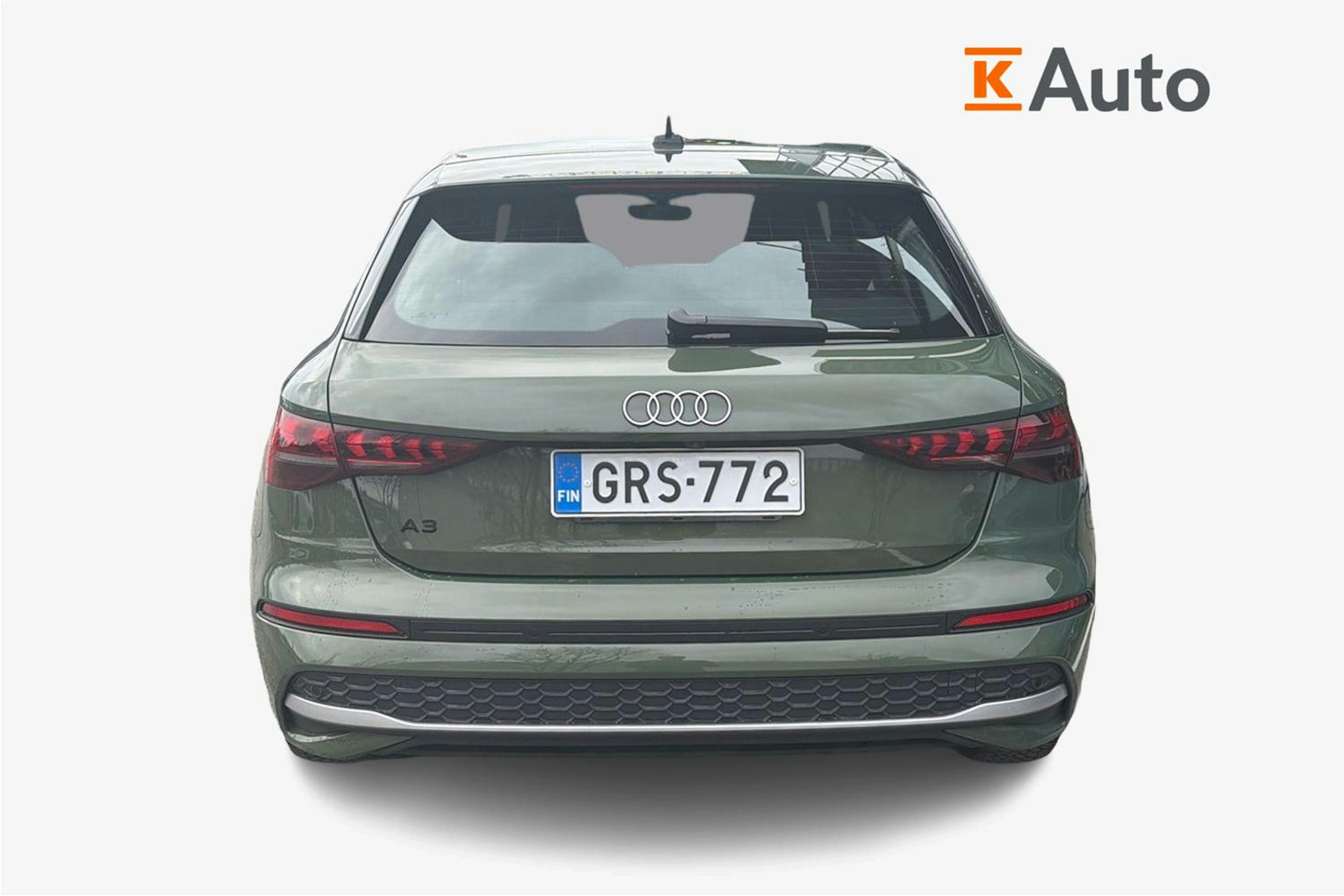 Vihreä Audi A3 2026 kuva 3.