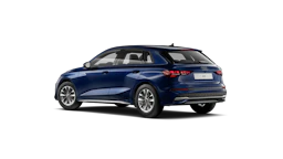 Navarra-sininen, metalliväri Audi A3 Sportback 2027 kuva 4.