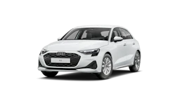Jäätikönvalkoinen, metalliväri Audi A3 Sportback 2027 kuva 1.